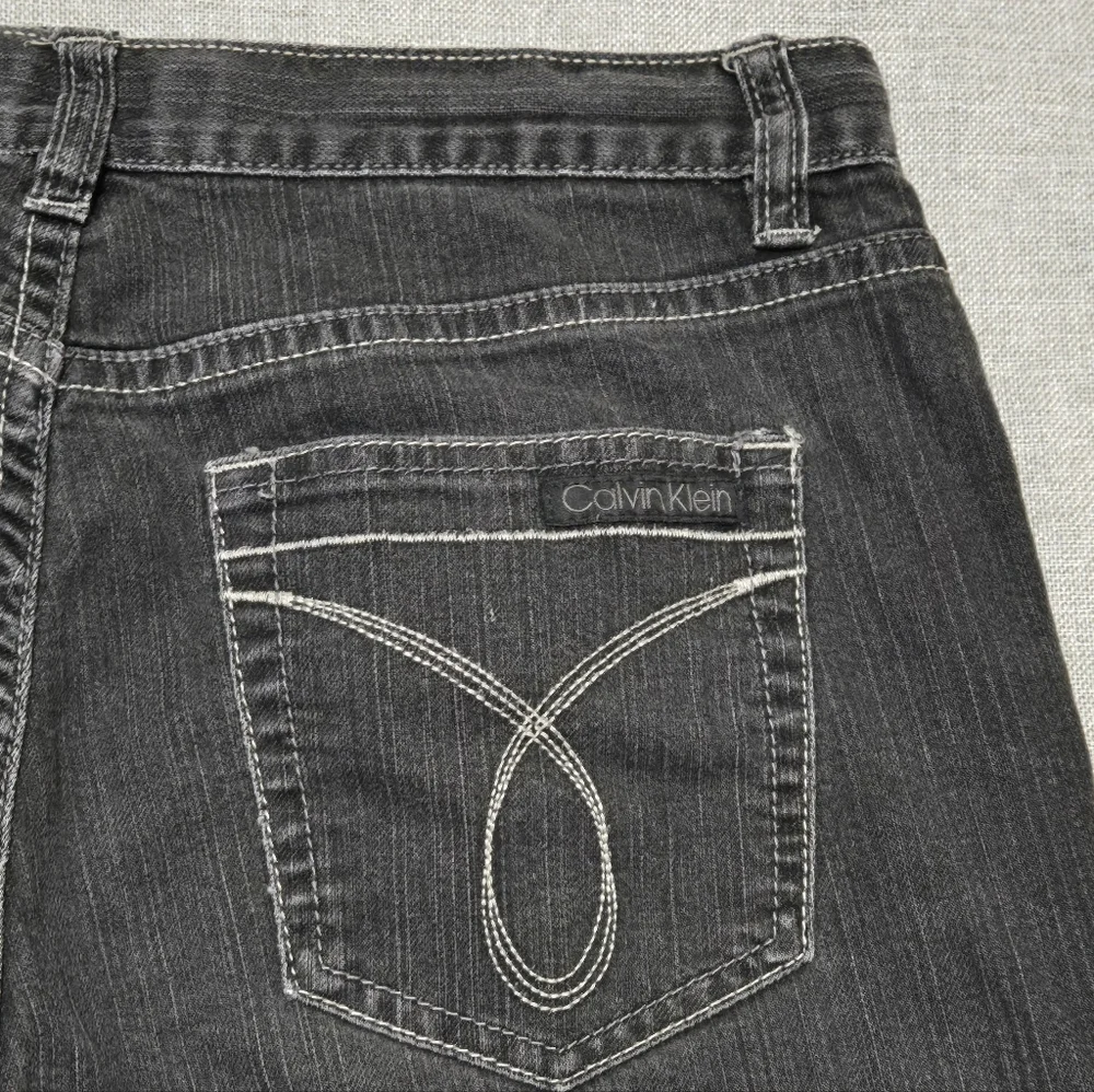 Calvin Klein Vintage Y2K Black Bootcut Jeans Size 10